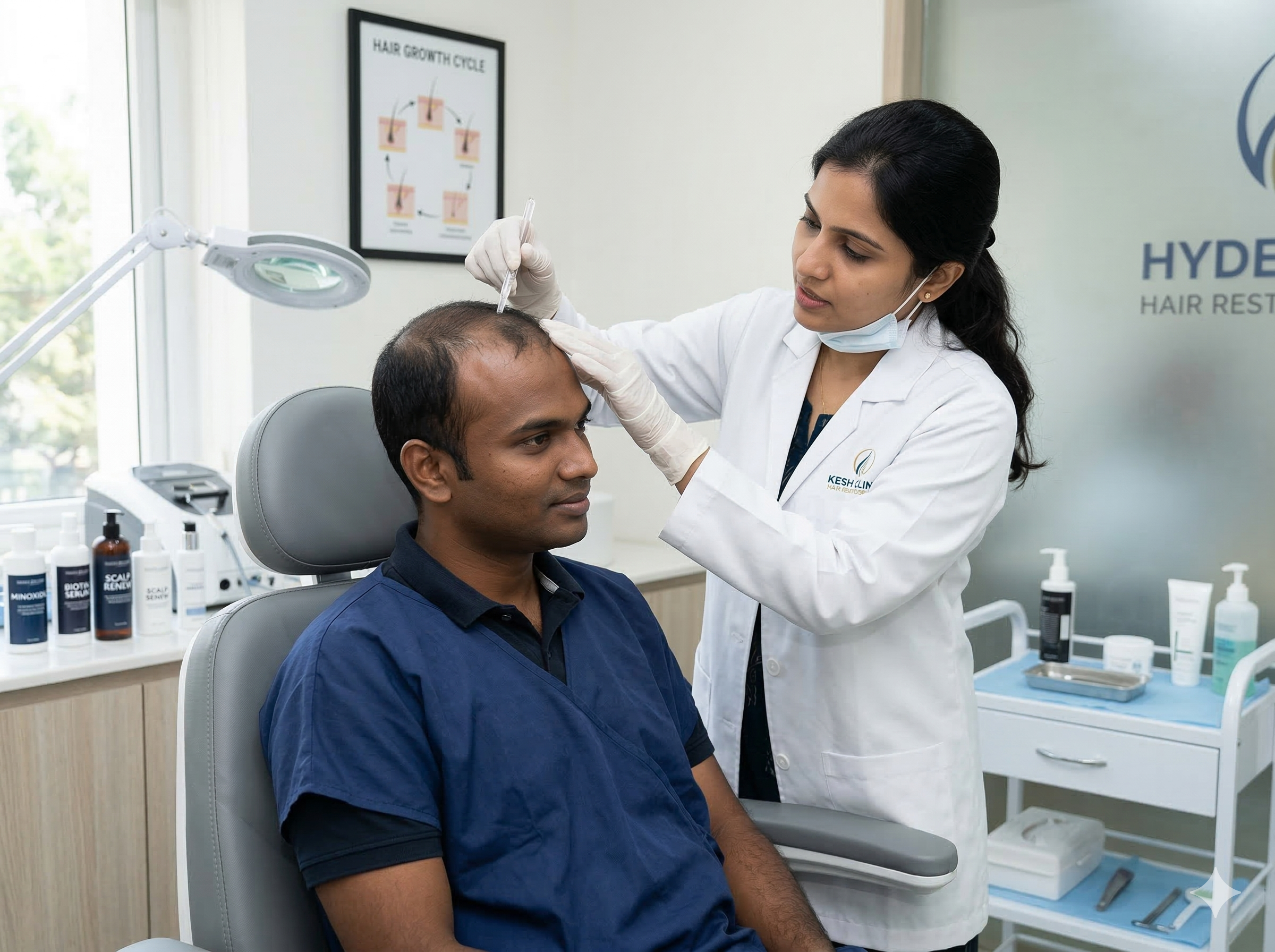 Medical Hair Treatment in Gachibowli